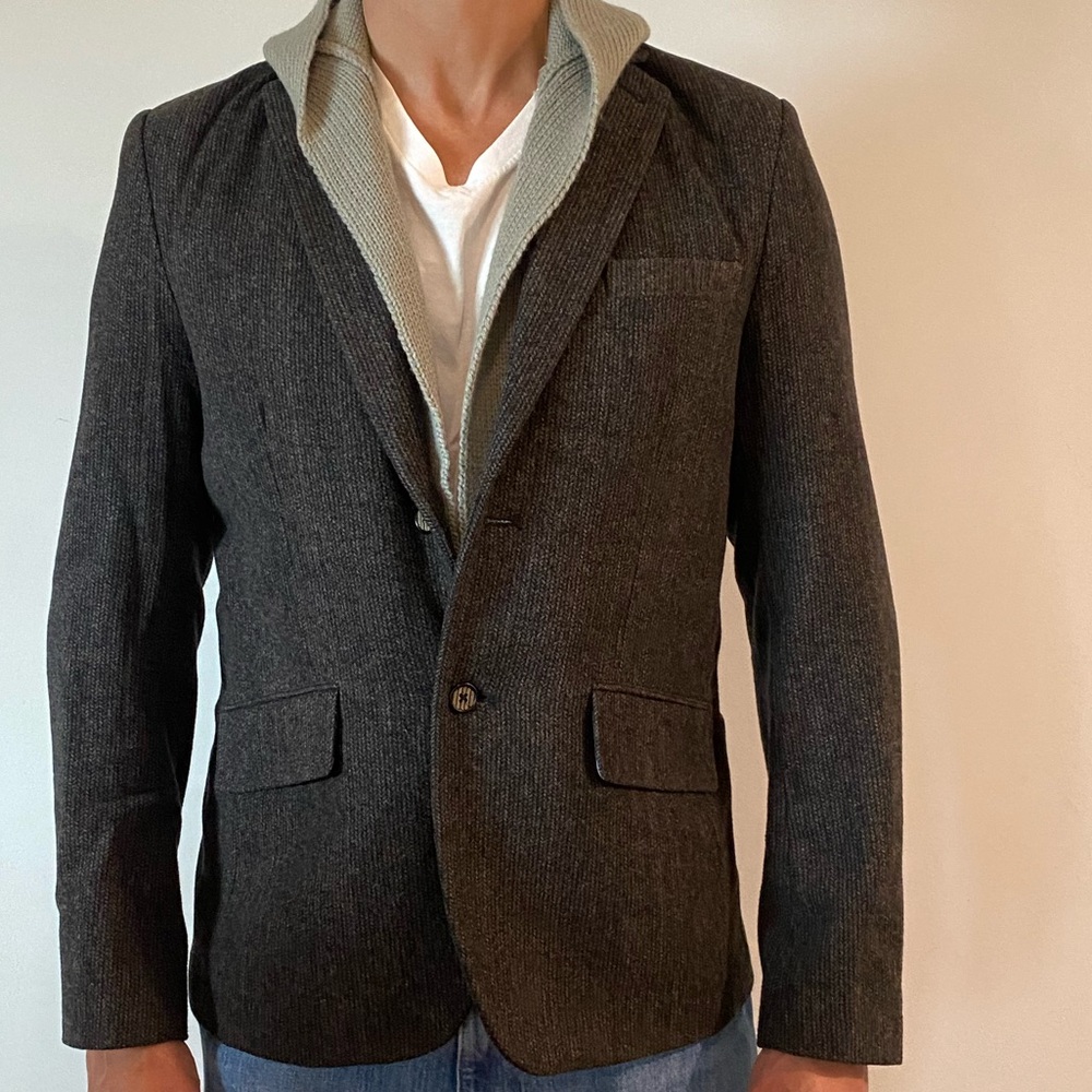 DESIGUAL Hooded Blazer